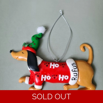Dog/Dachshund Hanging Decoration